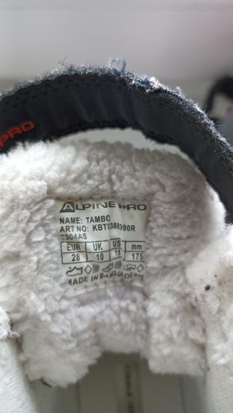 Zimné topánky alpine pro veľ.28, alpine pro,28