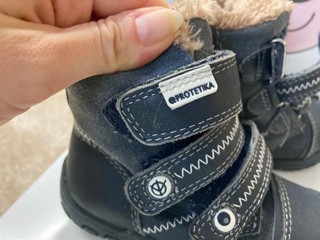 Zateplené čižmy pre chlapca, protetika,22