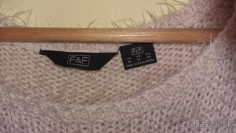 Béžový sveter s krátkym rukávom, f&f,44