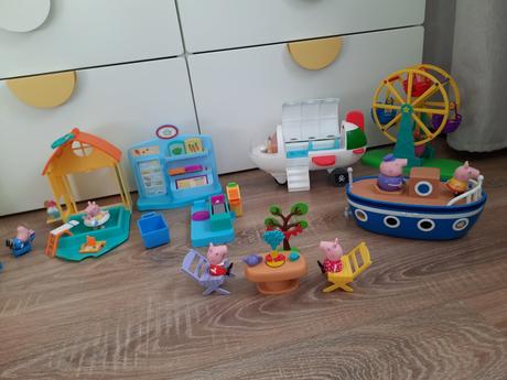 Pepa pig domček a príslušenstvo,