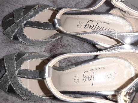 Tanečné - svadobné topánky originál, 38