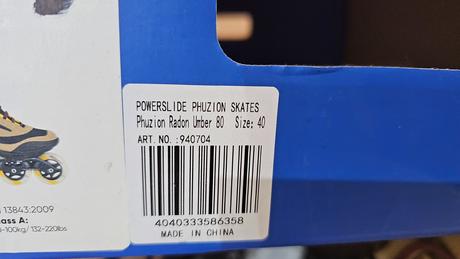 Inline korčule powerslide phuzion radon umber80, 40