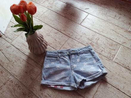Sortky hviezdickove, denim co,140