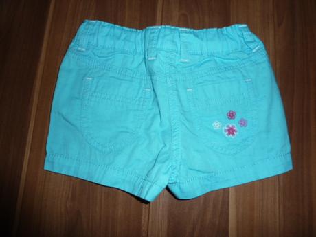 Tyrkysové šortky, palomino,104