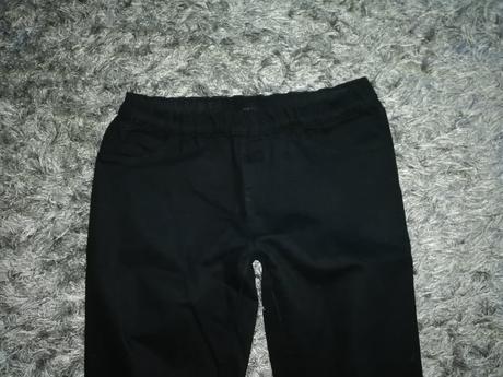 Čierne rifle na gumu m/l, esmara,38