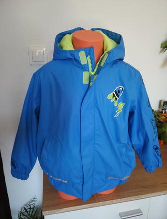 Zateplená bunda do dažďa v.3-5r, kik,104