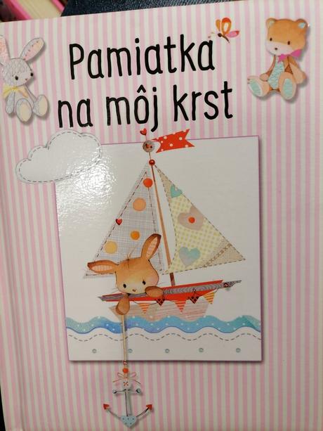 Kniha pamiatka na môj krst, 