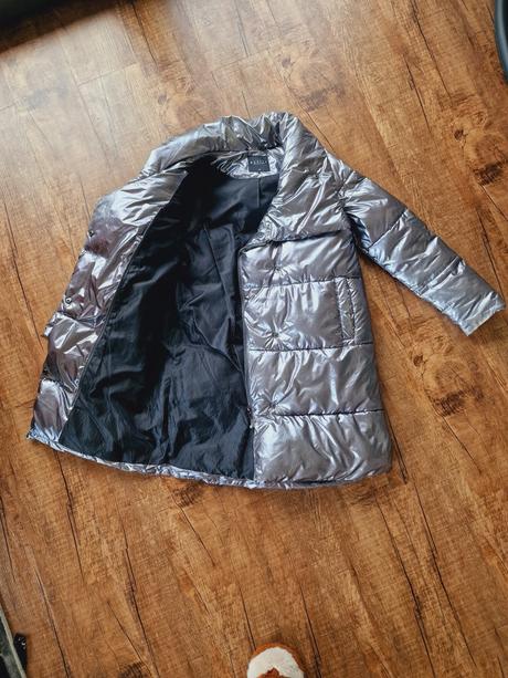 Prešívaná bunda mohito strieborná, mohito,32