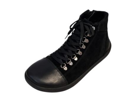 Bebare - členková obuv dublin black-suede, 36 / 41 / 43