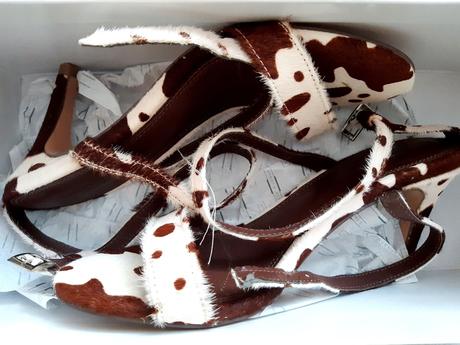 Reserved kožené sandále, reserved,36