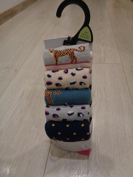5ks ponožky, f&f,36