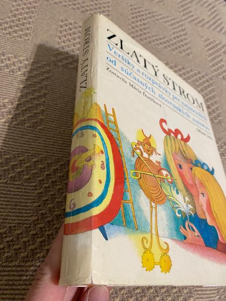 Vintage zbierka básničiek a rozprávok zlatý strom, 