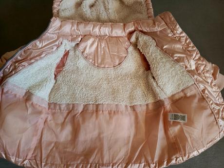 Teplá bundička 9-12m, st. bernard,80