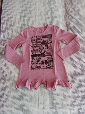 Dievčenské tričko s dlhým rukávom veľ.134, 134