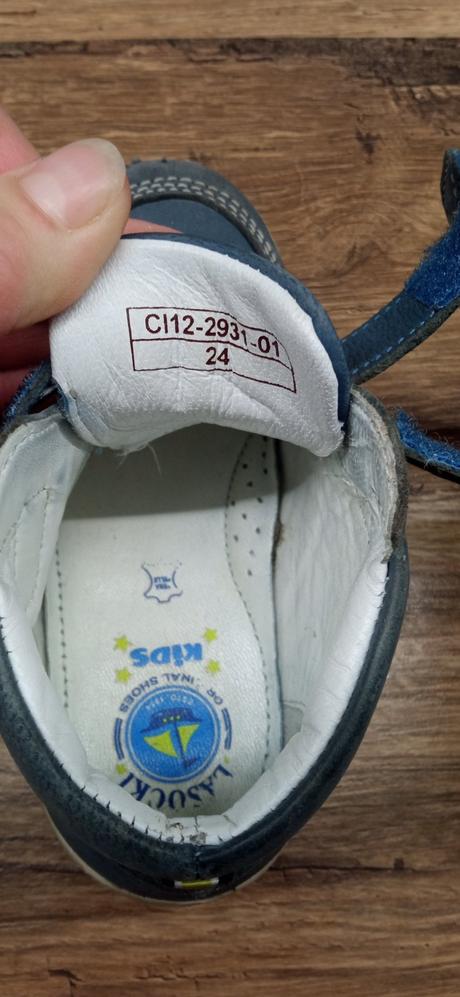 Chlapčenské kožené topánky 24, lasocki,24