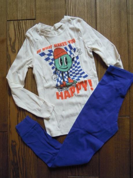 Pyžamo tričko, h&m,122 / 128