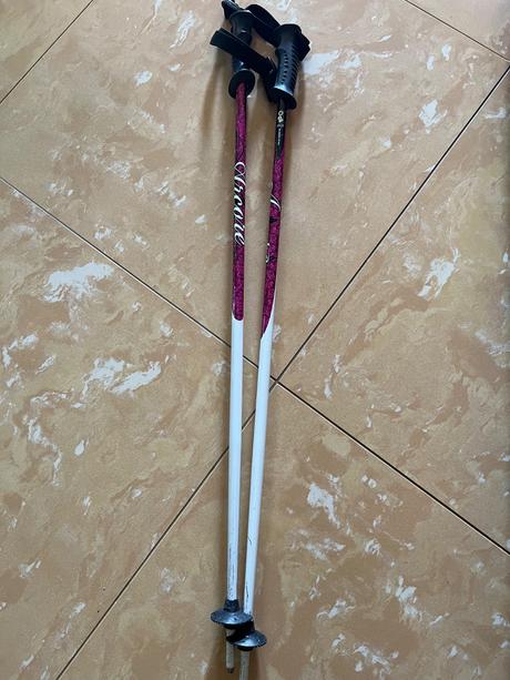 Lyže rossignol  116 cm s palicami, rossignol,110-119 cm