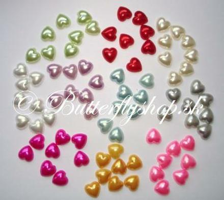 Dekoračné srdiečka - balenie 100ks,