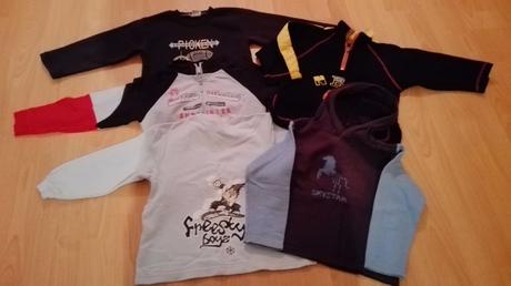 Mikiny 5 ks vel.110, 104–116