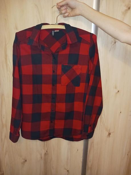 Flanelová košeľa, h&m,164