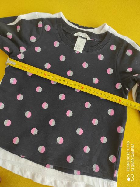 2 x tenká mikina + 1 x pulovrík, h&m,98