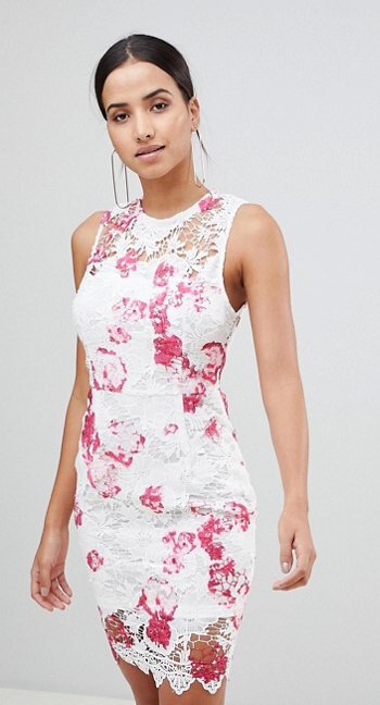 Prekrásne čipkované šaty - ax paris, m