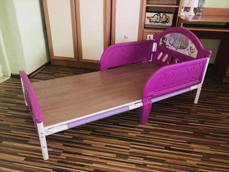 Detská posteľ frozen, šírka (cm): 60,dĺžka (cm): 140