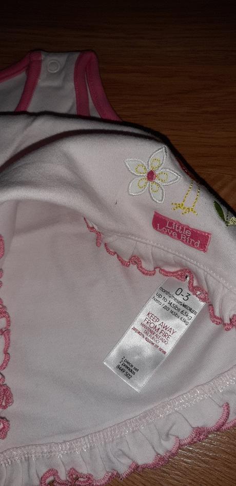 Tričká 4 ks 0-3 m., 56