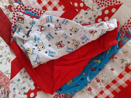 Bavlnene slipy 3 ks, 110