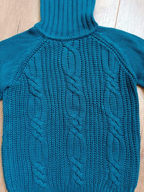 Tyrkysovy pulover m, clockhouse,m