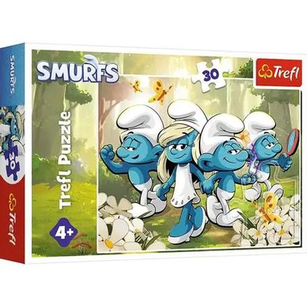 Trefl puzzle šmolkovia-30 ks,