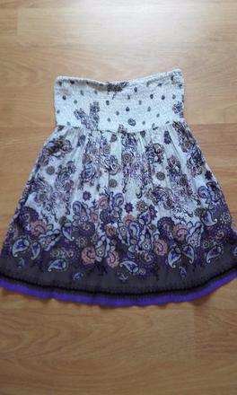 Ľahká letná vzorovaná sukňa zn. misterlady, xs