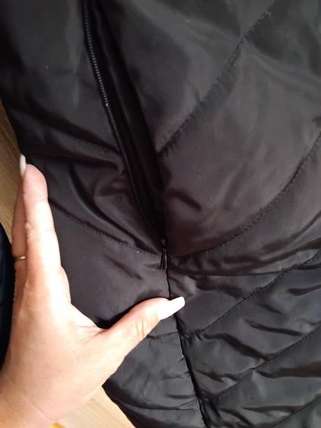 Cierna zimná bunda, xl