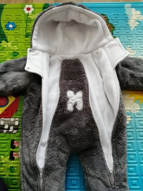 Zimný overal esito 56/62 + nová zimná čiapka, esito,62