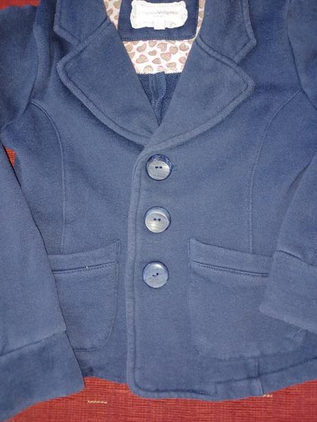 Modré sako mikina, charles vögele,128