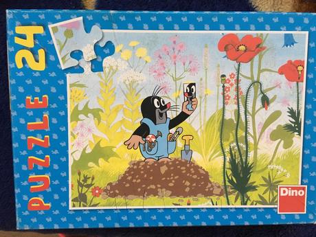 Puzzle krtek,
