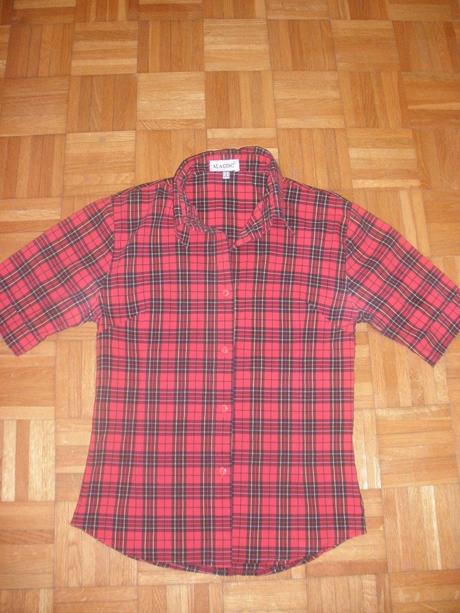 Červená dámska blúzk, 36