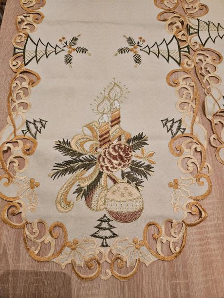 Vianočný behúň 2ks, 