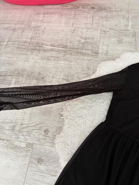 Čierne šaty h&m 146/152, h&m,146 / 152