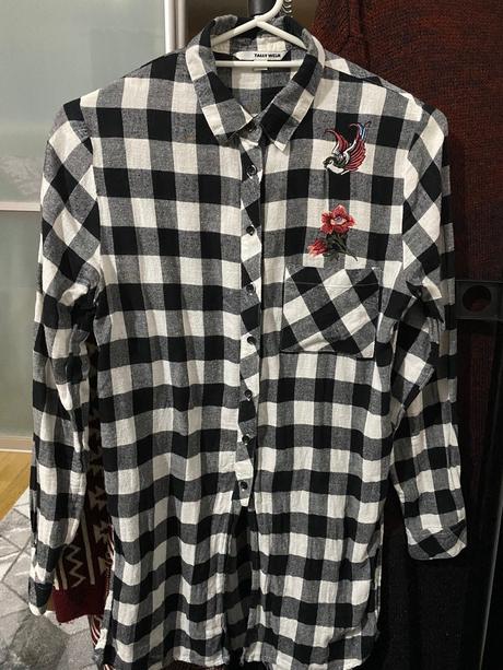 Čiernobiela košeľa, tally weijl,s