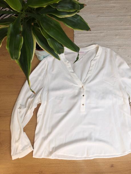 Biela blúzka dámska, camaieu,xxxl