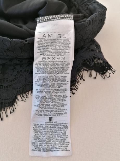 Kraťasy s čipkou, amisu,38