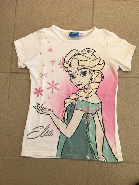 Tričko elsa - veľ.122/128, disney,122