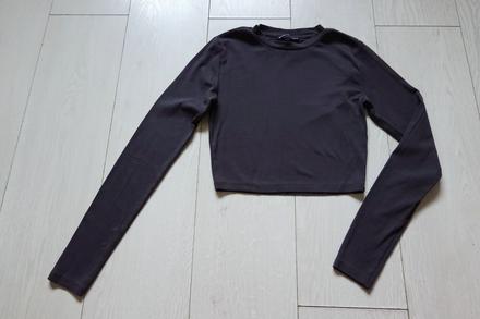 Mäkké poddajné tričko zara, zara,m