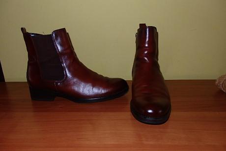 Kožené členkové čižmy gabor veľkosť 6 / 39, gabor,39