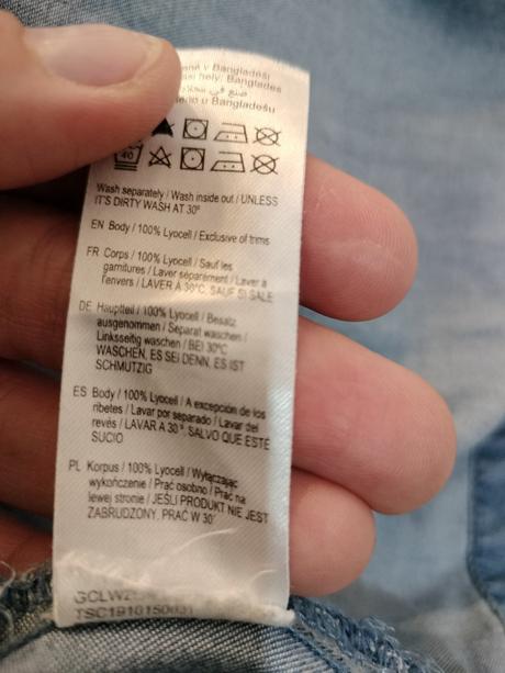 Šaty tenká riflovina, f&f,s