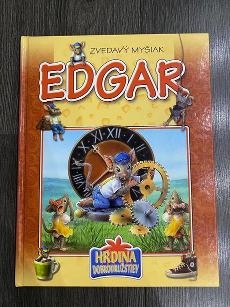 Knižka zvedavý mišiak edgar,