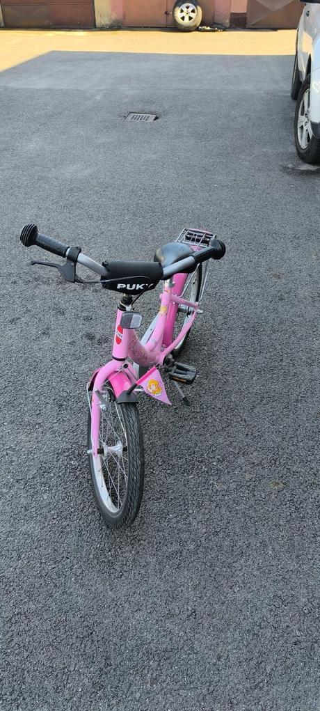 Puky 16 alu plus kosik, puky,16