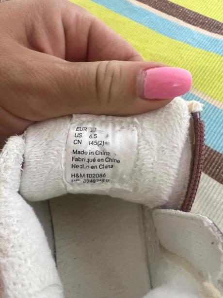 Detské prechodné topánky, h&m,23