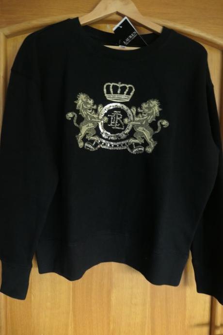 Ralph lauren icon luxusna original mikina m/l, ralph lauren,l / m